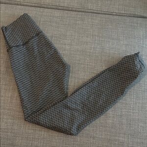 lululemon Black and Gray Patterned Leggings
